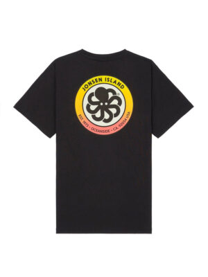 T-shirt Jonsen Island Classic authentic coton noir