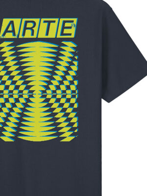 T-shirt Arte Abstract Coton Navy
