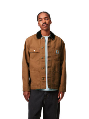 Veste Carhartt Michigan Coton Hamilton Brown