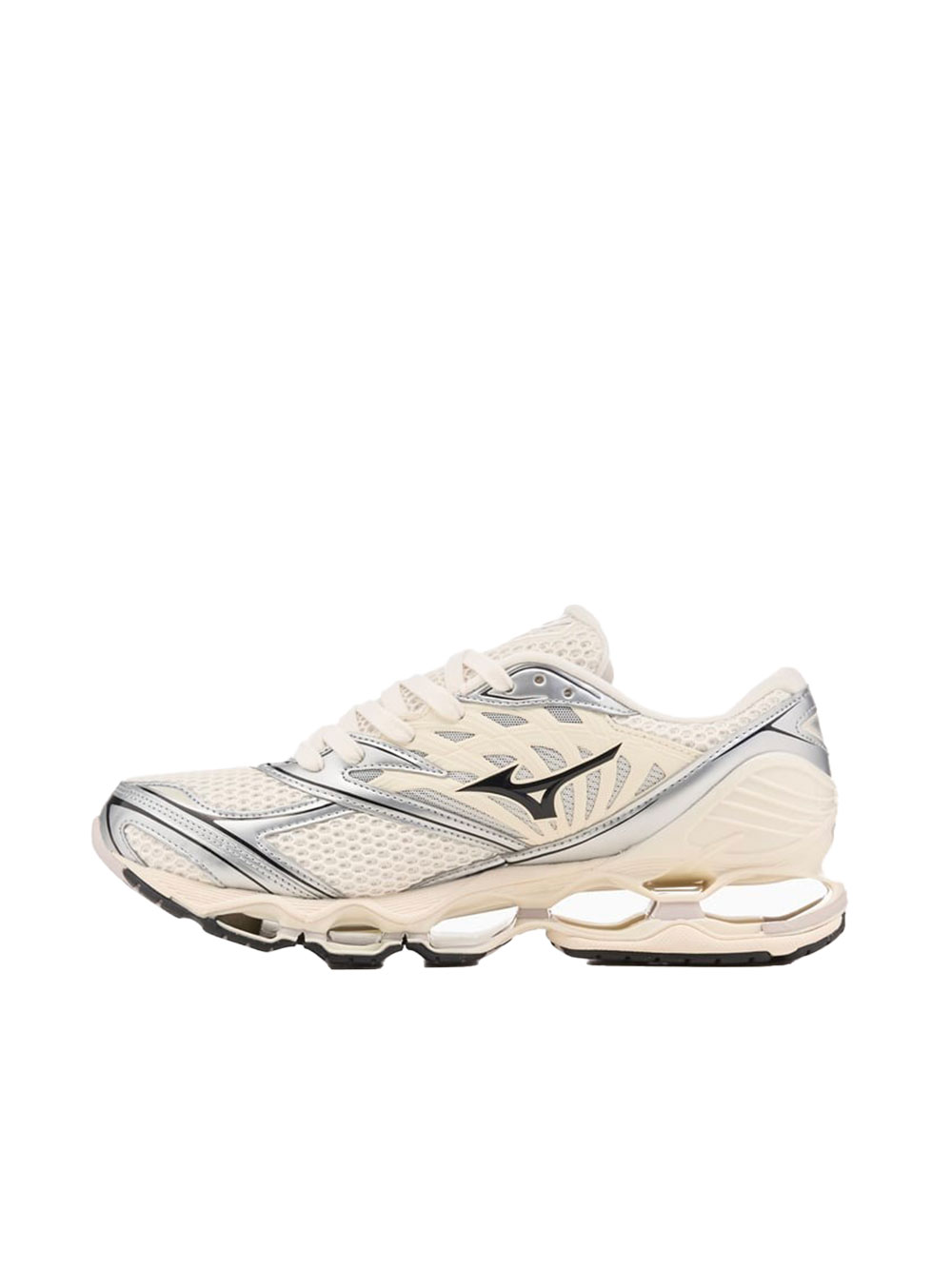 Chaussures Mizuno Wave Prophecy LS Blanc Argent Homme – Image 2