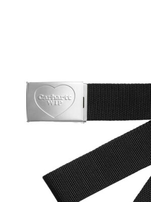 Ceinture Carhartt WIP Heart noire