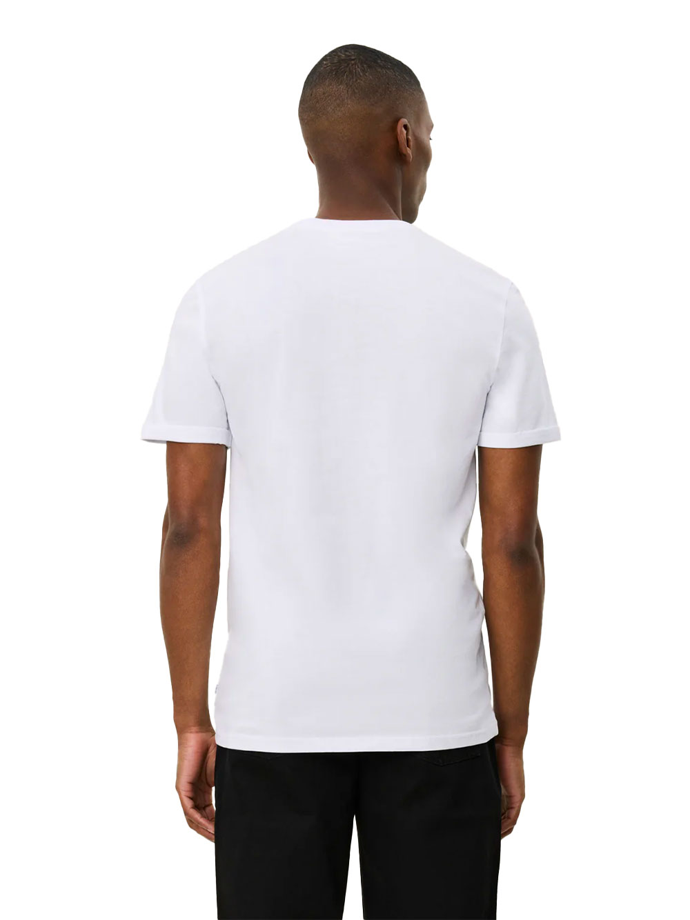T-shirt Les Deux Norregaard Blanc Homme – Image 4