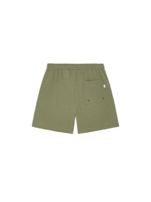 Two Stan Swim Shorts, Seersucker Polyester, Khaki