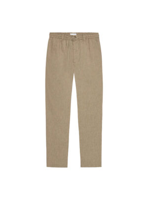 Pantalon Como fuselé en flammure kaki