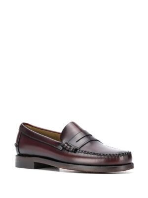 Chaussures Sebago Classic Dan Marron Burgundy Cuir Homme