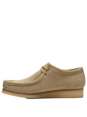 Chaussures Clarks Wallabee Suede Beige Homme
