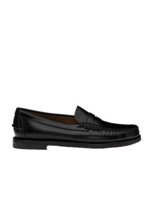 Chaussures Sebago Classic Dan Cuir Noir Femme
