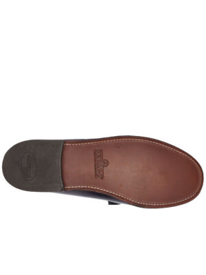Chaussures Sebago Classic Will Cuir Marron Burgundy Homme