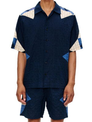 Chemise A.P.C. Coton Bleu Homme