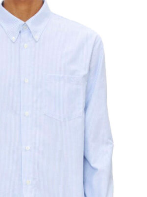 Chemise A.P.C. Coton Bleu Homme