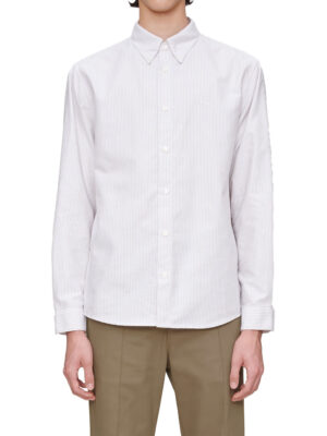 Chemise A.P.C. Coton Beige Homme