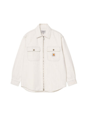 Carhartt WIP Mercer Men’s Cotton Shirt Graphite/Wax/Bleached