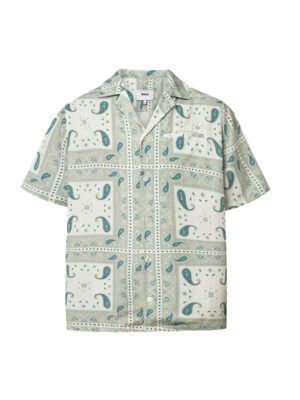 Chemise Nikben El Pino Tres Coton Vert Homme