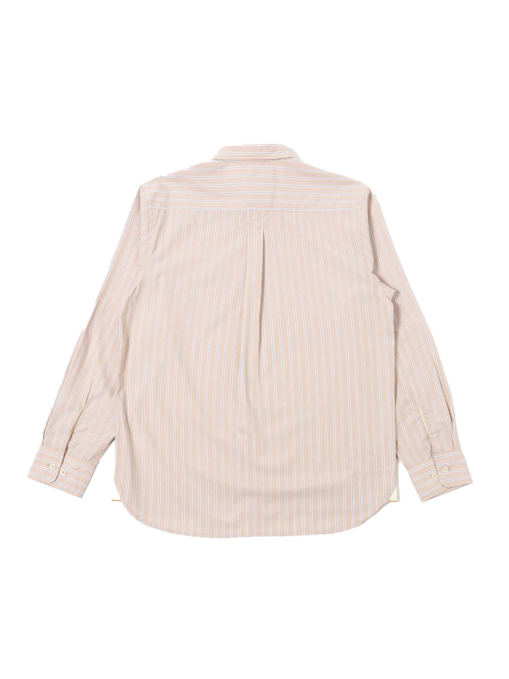 Universal Works Sand Urban Stripe Lazy Day Men's Shirt - Image 2