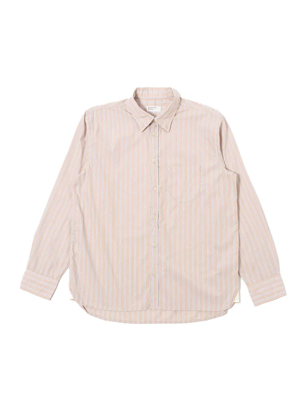 Universal Works Sand Urban Stripe Lazy Day Men's Shirt