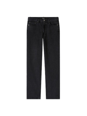 Jean A.P.C. Martin Coton Noir Delave Homme