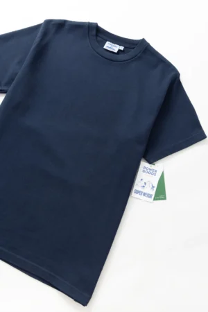 T-shirt Power Goods Super Weight Coton Navy Homme