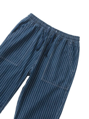 Pantalon Service Works Pinstripe Denim Chef Coton Indigo