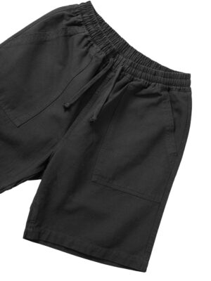 Short Service Works Classic Chef Coton Black Homme