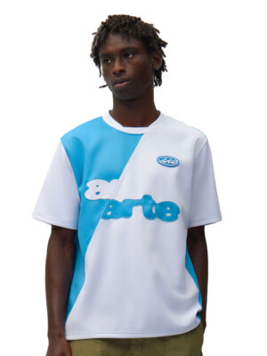 T-shirt Arte Antwerp Football Polyester Bleu Blanc Homme