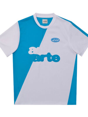 T-shirt Arte Antwerp Football Polyester Bleu Blanc Homme