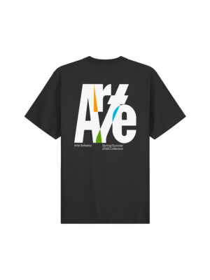Men’s Black Cotton Arte Antwerp Logo T-Shirt