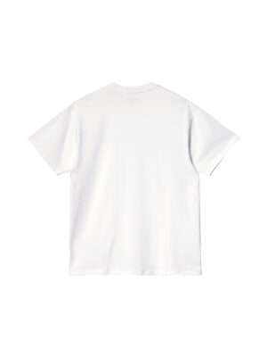 T-shirt Carhartt WIP S/S American Script Coton Blanc