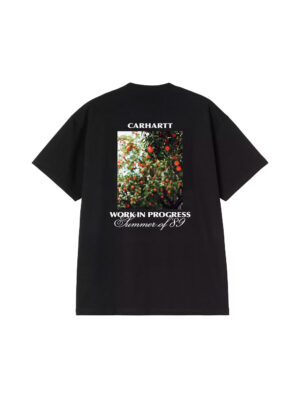 Carhartt WIP S/S Warm Views Cotton T-shirt, Black, Men’s