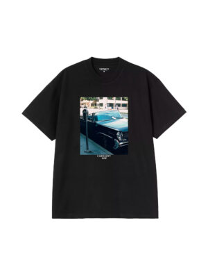 Carhartt WIP S/S Warm Views Cotton T-shirt, Black, Men’s