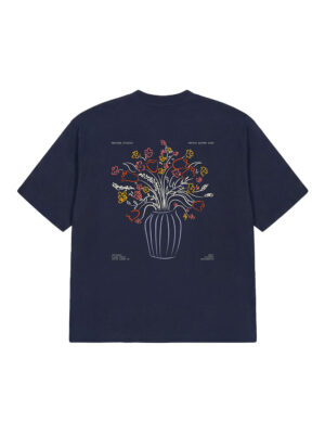 T-shirt Regards Bouquet Coton Bleu Homme