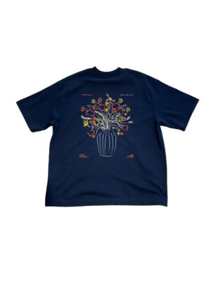 T-shirt Regards Bouquet Coton Bleu Homme