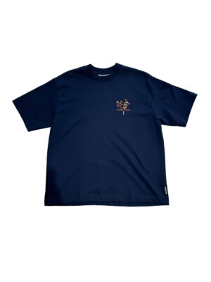 Men’s Blue Cotton Bouquet Regards T-Shirt