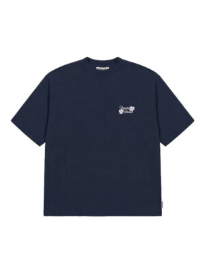 T-shirt Regards Lower Icon Coton Navy Homme