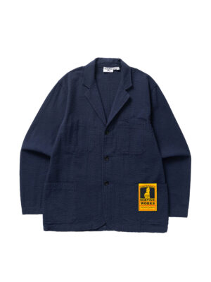 Veste Service Works Seersucker Server Suit Coton Dark Navy