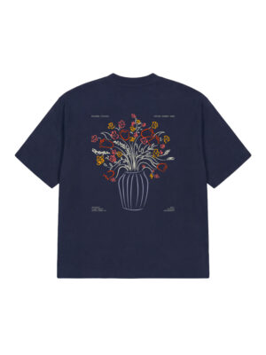 T-shirt Regards Bouquet Coton Bleu Homme