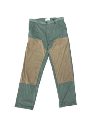 Pantalon C.93 Velours Aquamarine Beige Homme
