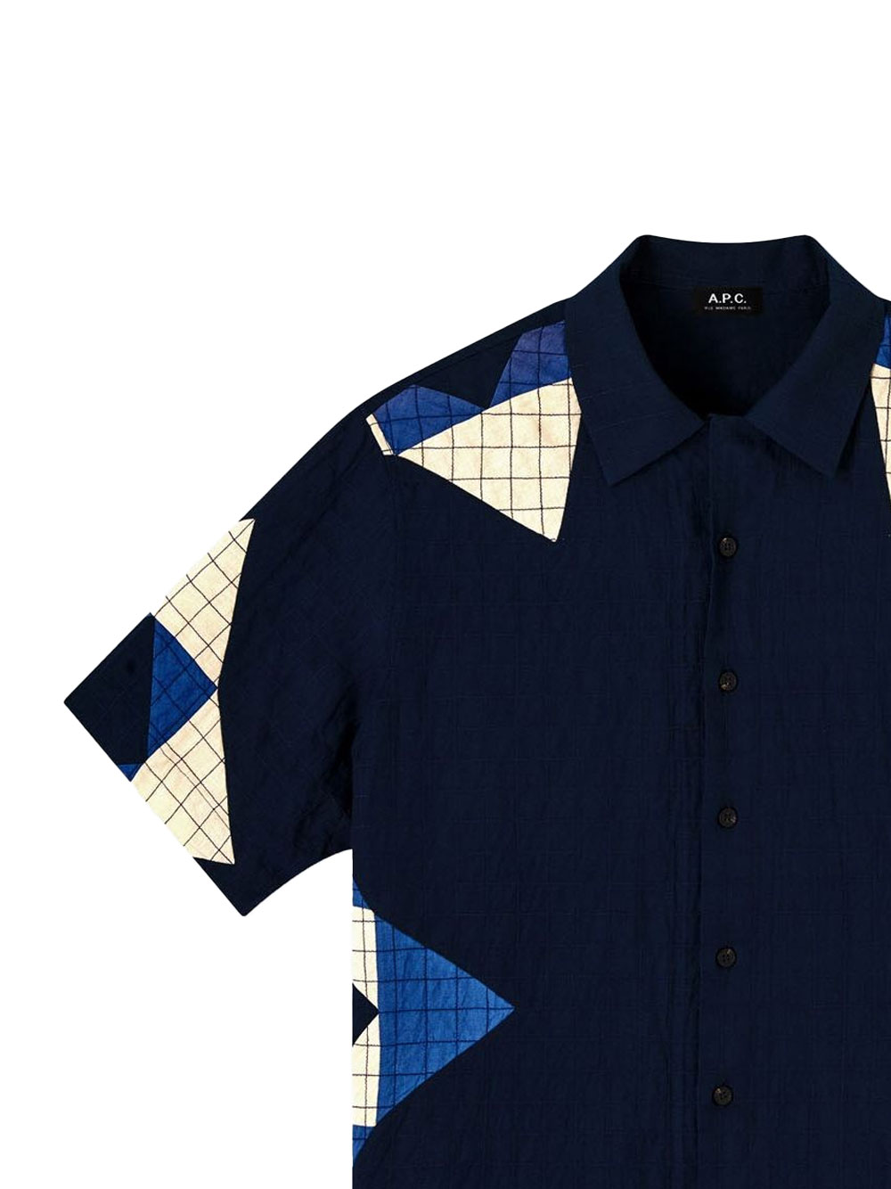 Chemise A.P.C. Coton Bleu Homme – Image 2