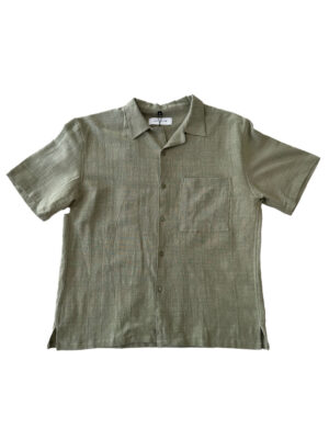 Men’s Green Linen Last Call For Shirt