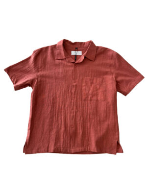 Men’s Red Linen Last Call For Shirt