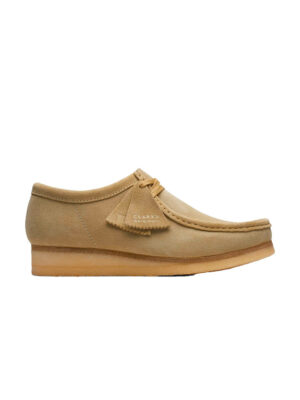 Chaussures Clarks Wallabee Suede Beige Homme