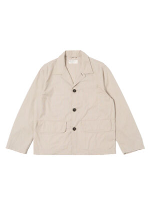 Universal Works Franck Men’s Striped Brown Cotton Jacket