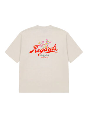 T-shirts Regards Shop Logo Coton Rose Homme