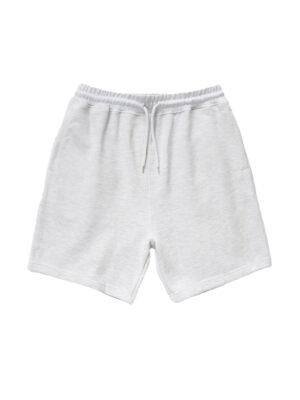 Short Power Goods Loopback Sweat Shorts Coton Gris Ash Homme