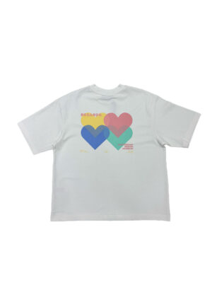 T-shirts Regards Museum Heart Tee Coton Blanc  Homme