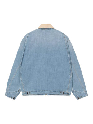 Veste Carhartt WIP OG Detroit Jacket Coton Blue Dusty H Brown Homme