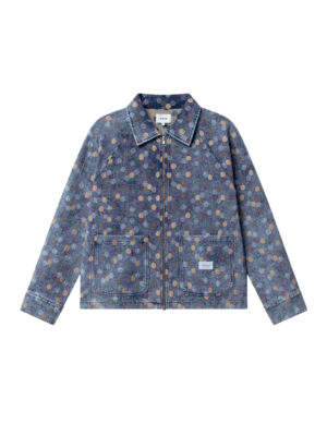 Nikben Patch Jacquard Cotton Beige Men’s Jacket