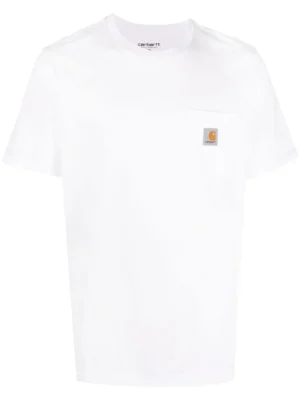 T-shirt Carhartt WIP Pocket Blanc Homme