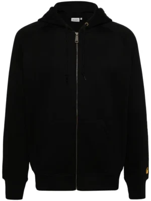 Veste zippée à capuche Carhartt WIP Hooded Chase Noir Homme