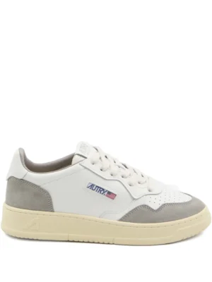 Autry Medalist Low White Grey Men’s Shoes