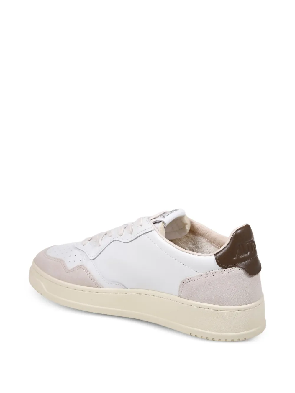 Autry Medalist Low White Khaki Men's Shoes - Image 3